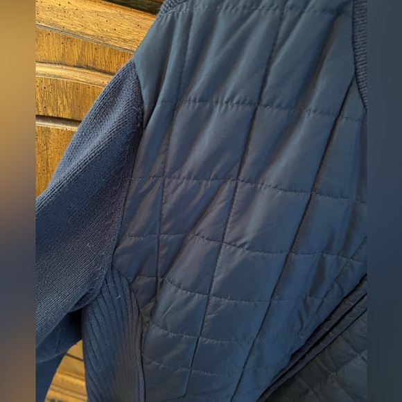 Navy Sweater Jacket - Picture 2 of 3